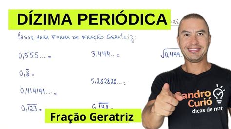 Dízima Periódica Simples E Composta - DÍZIMA PERIÓDICA SIMPLES E COMPOSTA | FRAÇÃO GERATRIZ - YouTube