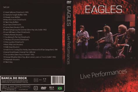 The EAGLES Various Live Performances DVD | DVD Rock Depot