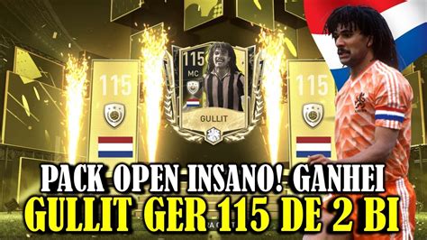 INCRÍVEL DEMAIS GANHEI O GULLIT GER 115 DE 2 BILHÕES NO PACK OPEN