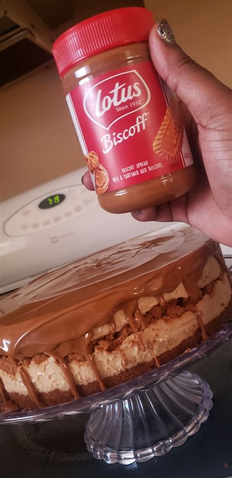 Home Cooking VS Fast Food On Twitter Homemade Biscoff Cheesecake