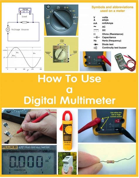 How To Use A Multimeter To Measure Voltage Current And Resistance Artofit