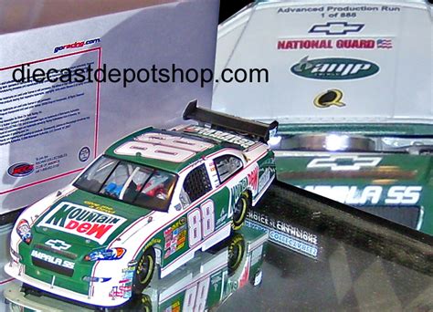 Dale Earnhardt Jr 2008 Mountain Dew Retro Advanced Production Run 1 Of