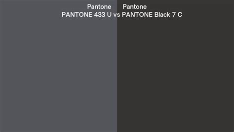 Pantone U Vs Pantone Black C Side By Side Comparison