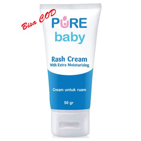 Bpom Pure Baby Diaper Rash Cream Krim Ruam Popok Bayi Purebb Pure Bb