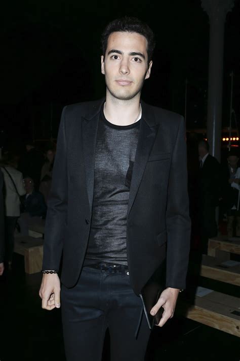 Photo : Jean-Victor Meyers assiste au défilé mixte Saint Laurent ...
