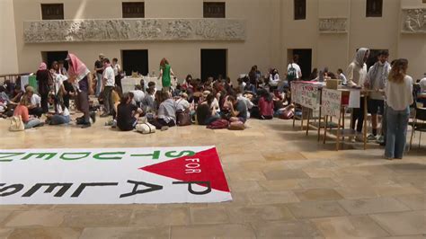 Palästina Protest an der Universität Zürich endet um 17 Uhr TeleZüri