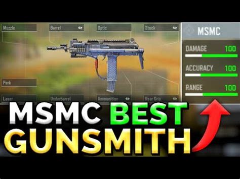 Msmc In Cod Mobile Pocket Smg Msmc Gunsmith Best Attachments