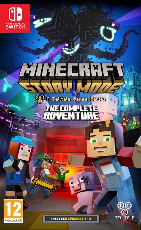 Telitale Minecraft Story Mode Nintendo Switch Oyun Tr