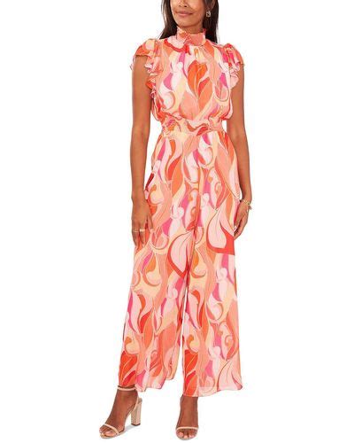 Msk Wide Leg Jumpsuits For Women Up To Off Lyst