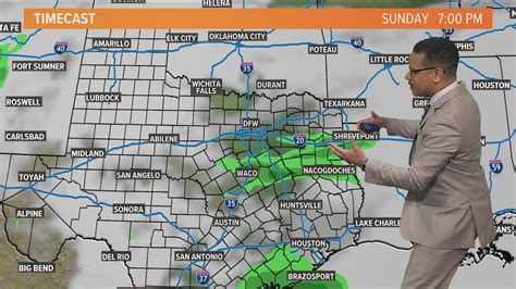 DFW weather: Sunday cold front, rain timeline | wfaa.com