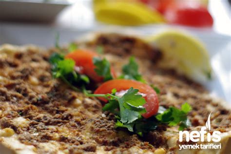 Lahmacun Tarifi Ev Yap M Nefis Yemek Tarifleri