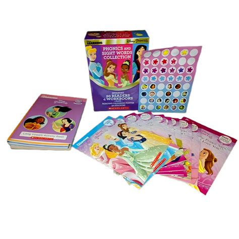 BBW DISNEY LEARNING DISNEY PRINCESS PHONICS AND SIGHT WORDS COLLECTION ISBN 9781338753769