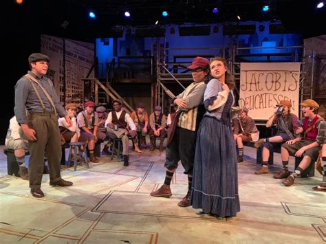 Review Disneys Newsies At South Arkansas Arts Center