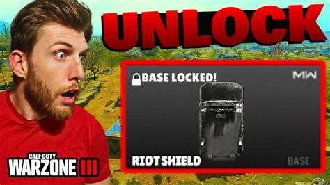 How To Unlock The Riot Shield In Warzone Youtube