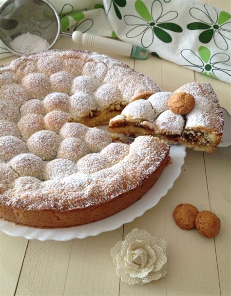 Crostata Con Crema E Amaretti Al Caff La Tavola Di Gio