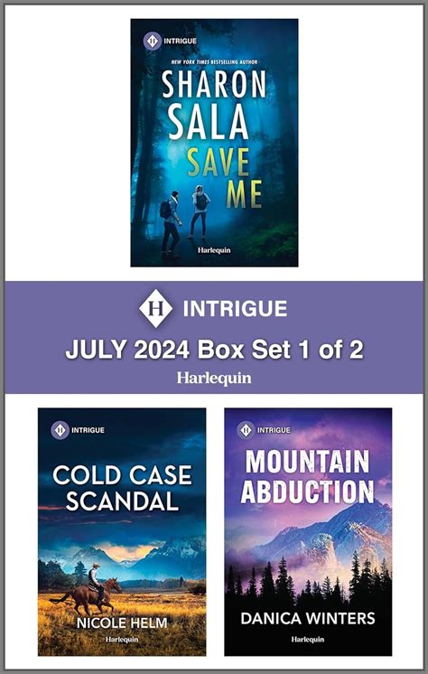 Harlequin Intrigue July 2024 Box Set 1 Of 2 EBook Sala Sharon