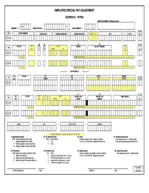 Fillable Online Doa Virginia Employee Special Pay Adjustment Doa