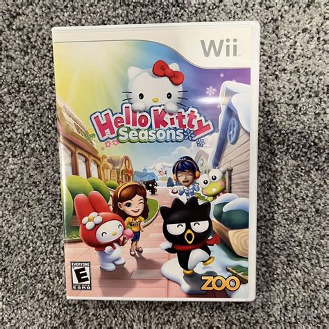 Hello Kitty Seasons Wii Game Game Works Depop