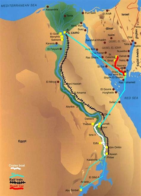 meotlichasar: map of ancient egypt cities