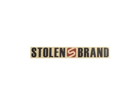 Stolen BMX "Logo S" Sticker | kunstform BMX Shop & Mailorder ...