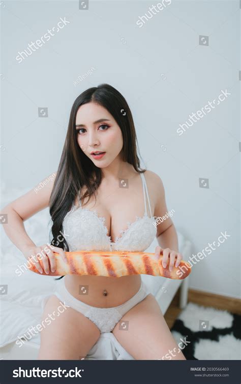 Beautiful Sexy Woman Wearing White Lingerie Stock Photo 2030566469 Shutterstock