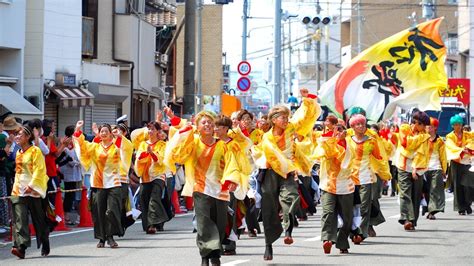 4k 和歌山大学よさこいサークル和歌乱 おどるんや2017 3日目 高松演舞場 Youtube