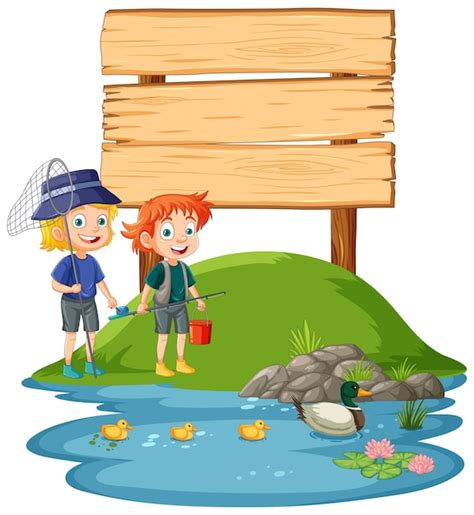 Cartoon Boy Fishing Vectors & Illustrations for Free Download