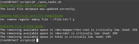 Using Shell Scripting To Automate Linux System Maintenance Tasks