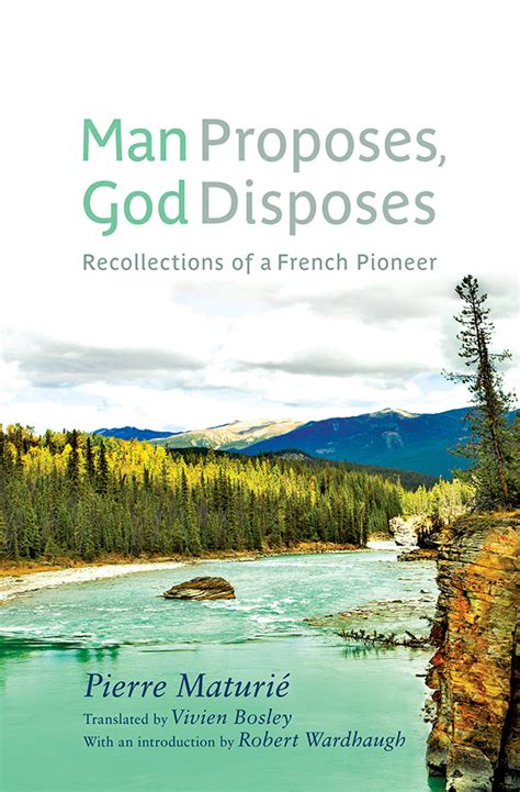 Man Proposes, God Disposes - Athabasca University Press | Athabasca ...