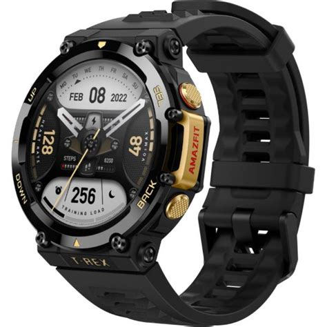 Comprá Online Reloj Smartwatch Amazfit T Rex 2 A2170 Astro Black Gold