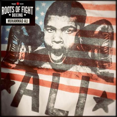 Roots Of Fight Muhammad Ali Stars And Stripes Shirt