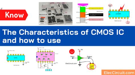 Know the characteristics of CMOS IC and how to use | ElecCircuit.com