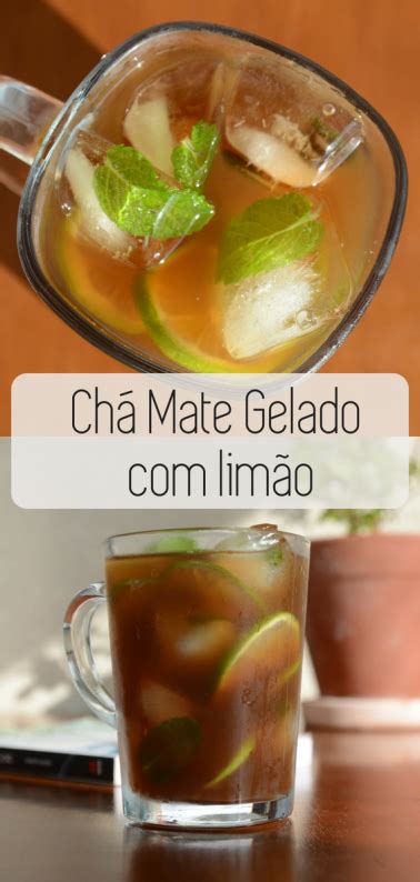 Aprenda Como Fazer Ch Mate Gelado Lim O Igual O Da Pr Ia Uma