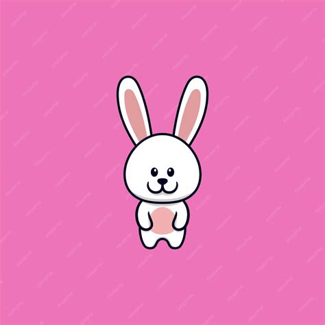 Premium Vector Cute Rabbit Bunny Cartoon