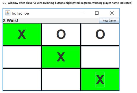 Solved I Need Help With A Java Swing Gui Tic Tac Toe App The