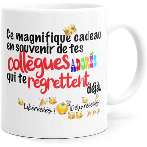 Mug Humour Coll Gue Tasse Message Dr Le Rigolo Id E Cadeau Original