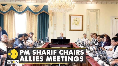 Pakistan Pm Shehbaz Sharif Chairs Allies Meeting Ruling Coalition To Complete Term World News