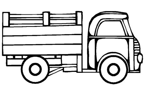 Lorry Colouring Pages - ClipArt Best