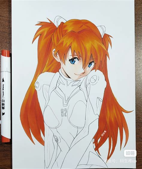 EVA Asuka Langley Soryu Hot Sexy Hand Drawing OWEN S COLLECTIONS