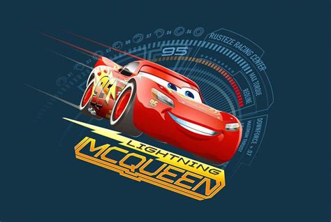 Lightning McQueen 95 Logo - LogoDix