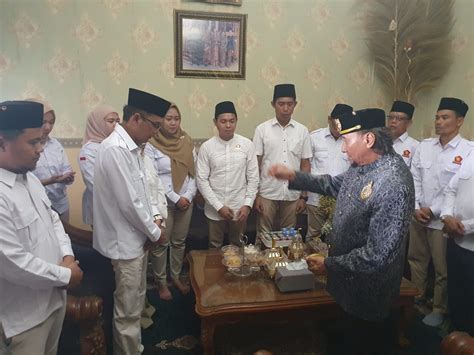 Minta Restu Ke Sultan Kukar Partai Gerindra Targetkan Duduki Kursi