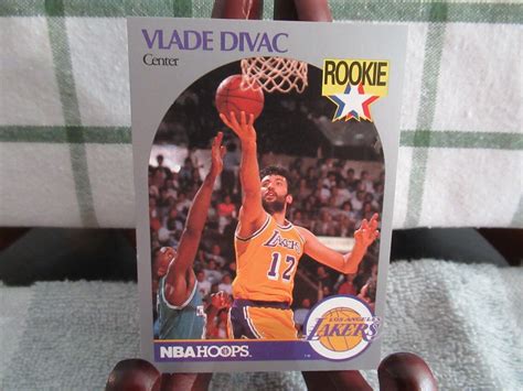 Nba Hoops Vlade Divac Rookie Los Angeles Lakers Ebay