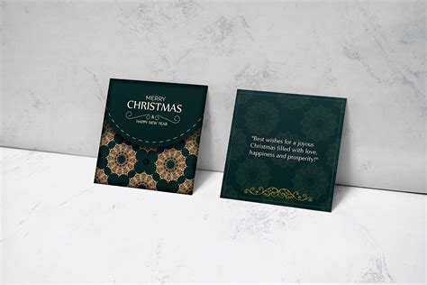 Christmas cards (invitation card) on Behance