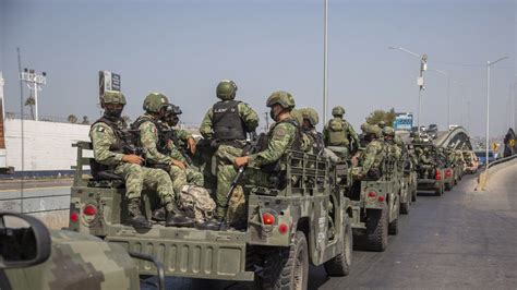 Llegan Mil Integrantes De Fuerzas Especiales Del Ej Rcito Mexicano A