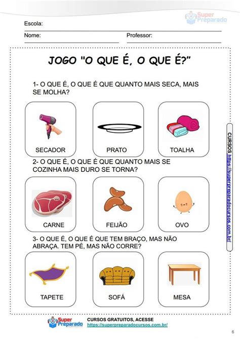 Lista De O Que É O Que É - Cartaz de Matemática em Espanhol | Atividades fonéticas, Letramento na ...