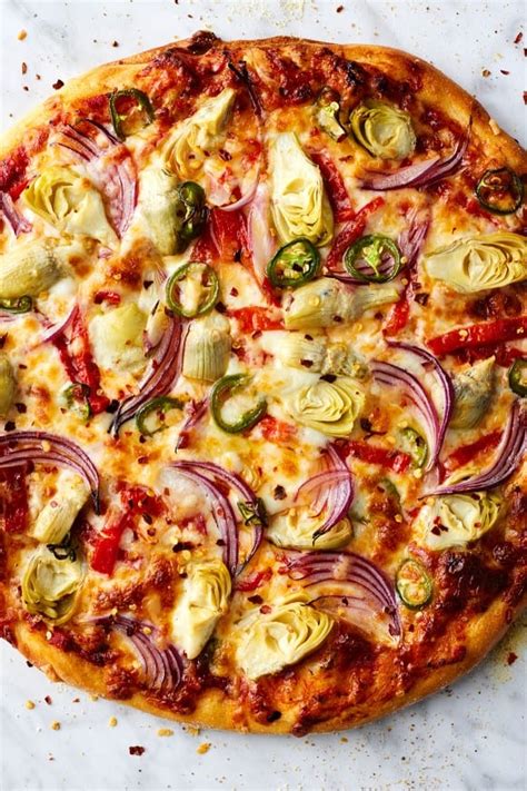 Favorite Veggie Pizza Recipe Love And Lemons