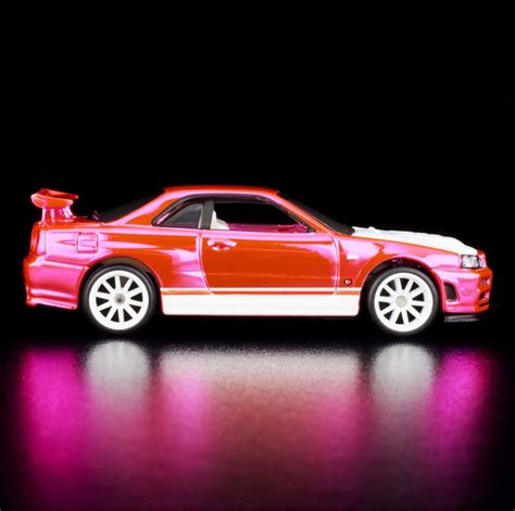 Hot Wheels RLC Pink Editions Nissan Skyline GT R Hobbies Toys Toys Games On Carousell