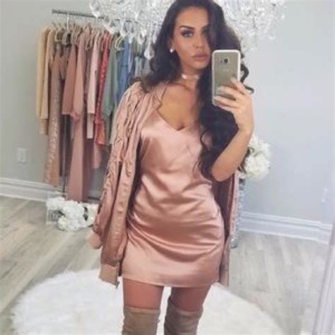 Missguided Dresses Missguidedxcarli Bybel Silky Cami Dress Dusty