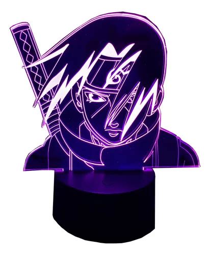 L Mpada Led D Anime Naruto Night Light Uchiha Itachi Figure