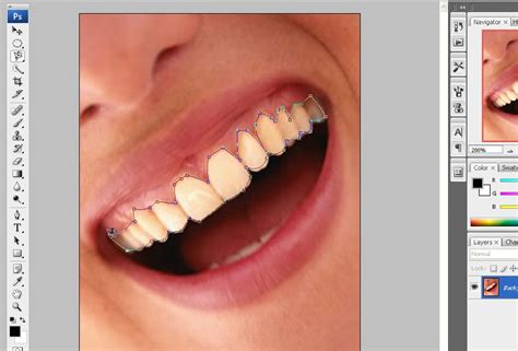 Tutoriais em Photoshop Como clarear os dentes Versão Cs3 Cs4 Cs5